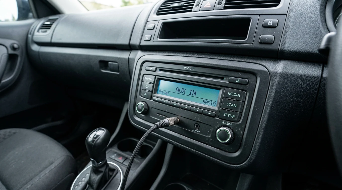 aux skoda fabia 2